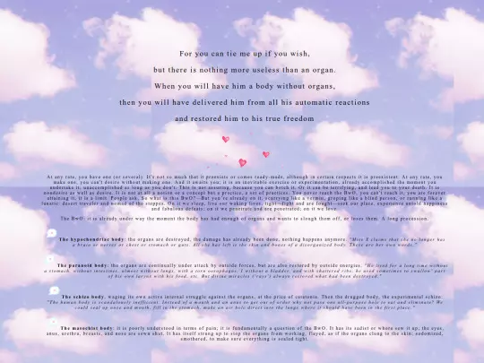 memories/BwO screenshot