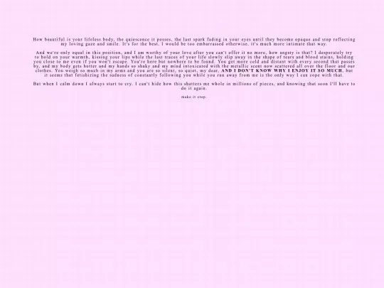 memories/lifeless screenshot