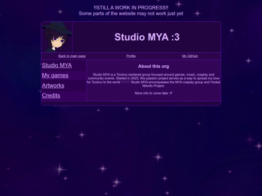 pages/studio_mya screenshot