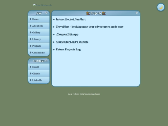 projects screenshot