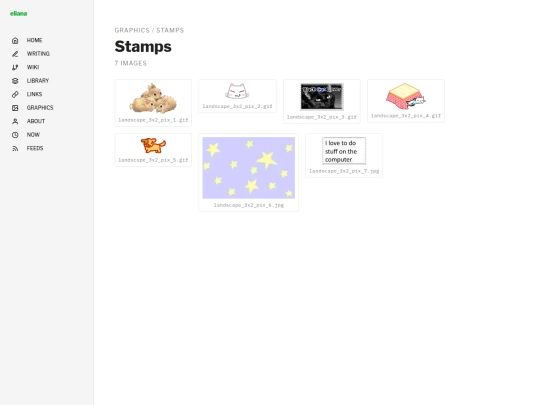 graphics/stamps screenshot