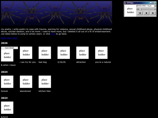 art/writing screenshot