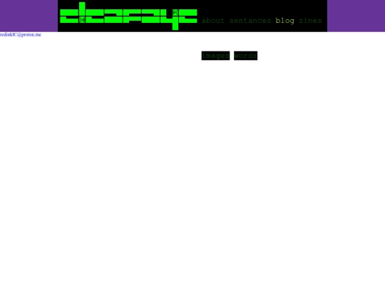 blog screenshot