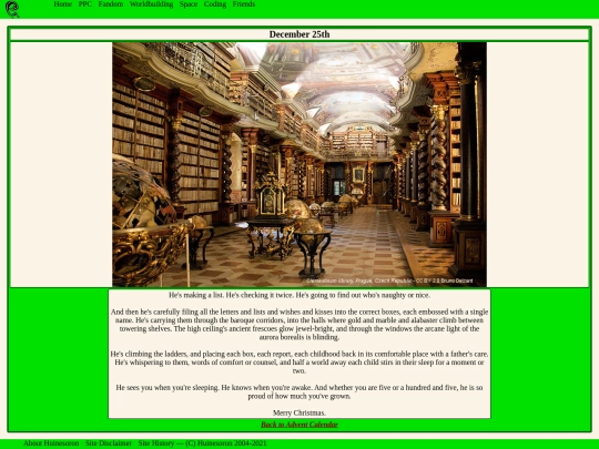 Advent/25_list screenshot