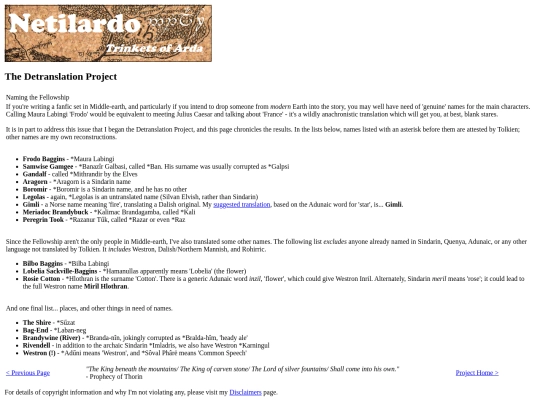 Netilardo/DetransF screenshot