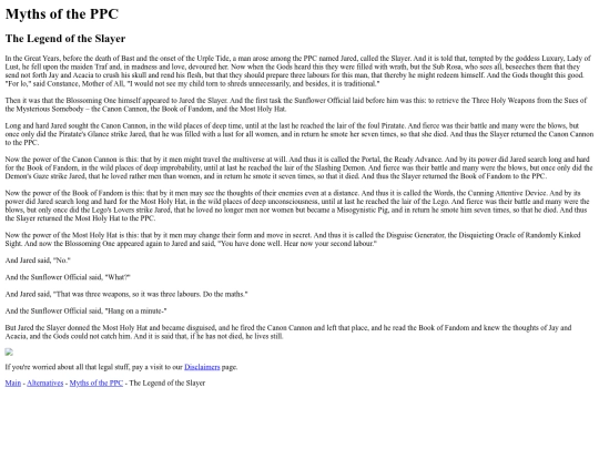 PPC/Alternately/Mythology/MythSlayer screenshot