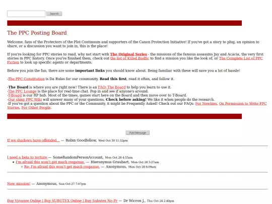 PPC/Indices/PPC Posting Board c screenshot