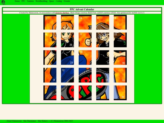 PPC/advent08 screenshot