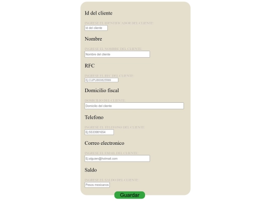 progra4/clientes screenshot