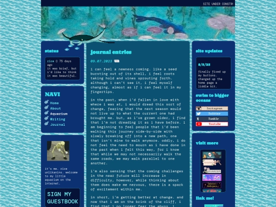 journal screenshot