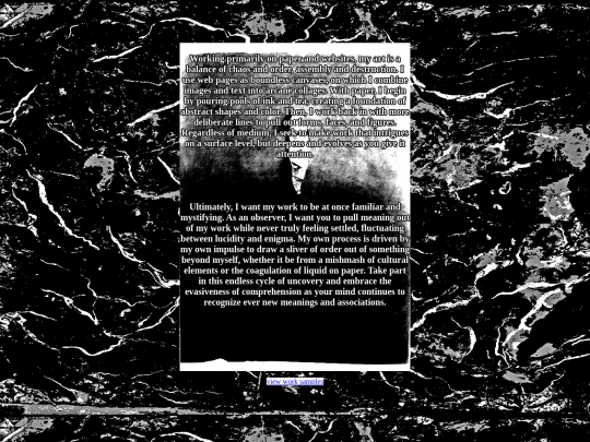 artiststatement screenshot