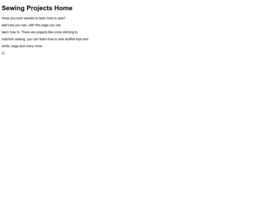 Sewing Projects screenshot