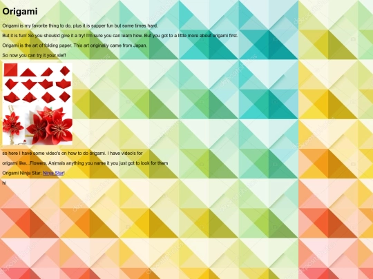 origami screenshot