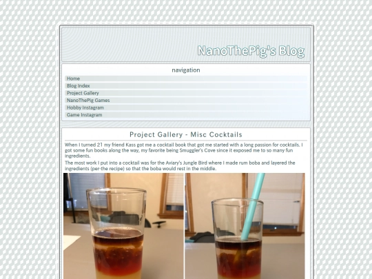 projectgallery/misc_cocktails screenshot