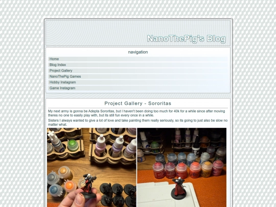 projectgallery/sororitas_minis screenshot