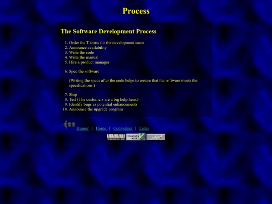 humor/process screenshot