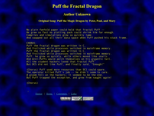 humor/puff-fractal screenshot