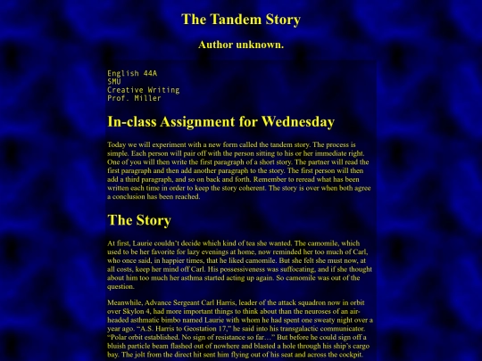 humor/tandem screenshot