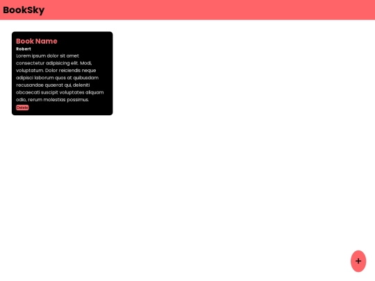 booksky website screenshot
