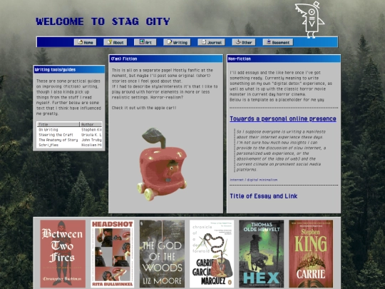 writing screenshot