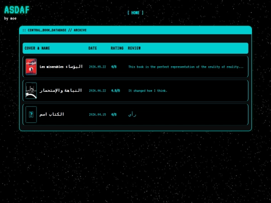 books screenshot