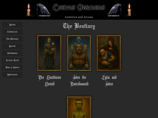 bestiary screenshot