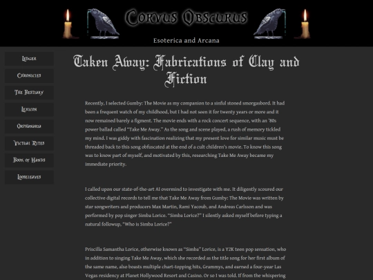 fabrications screenshot