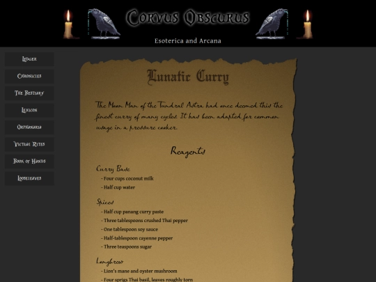 lunaticCurry screenshot