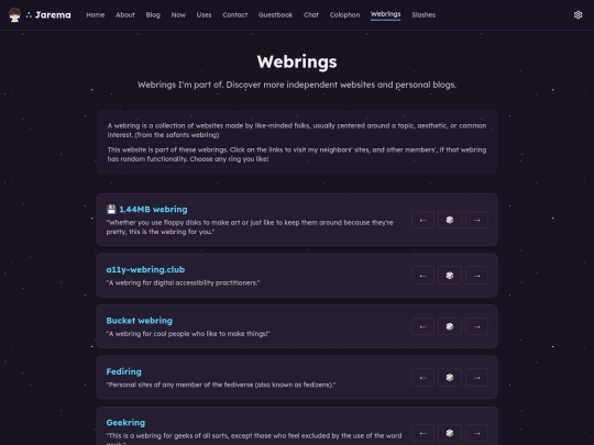webrings screenshot