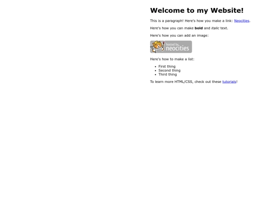 index screenshot
