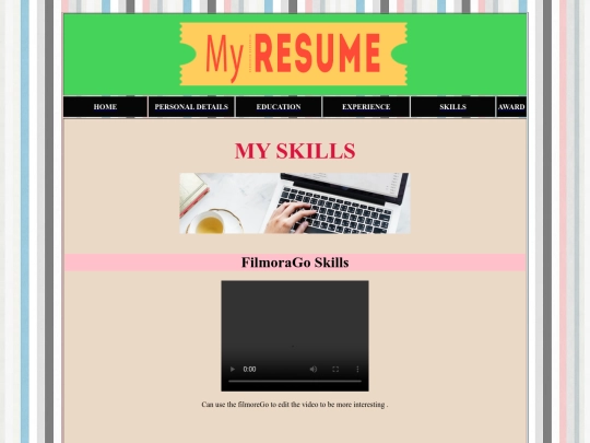 skills screenshot