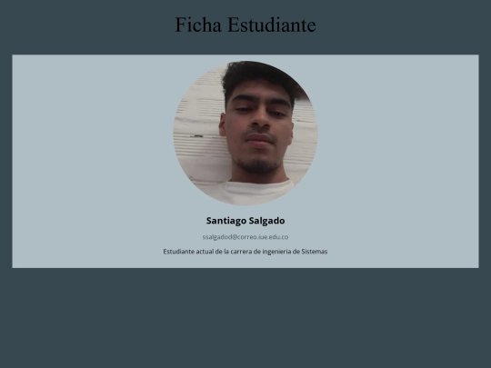 ficha Estudiante screenshot