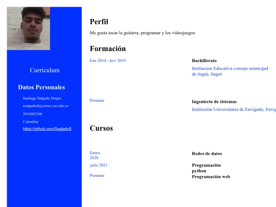 hoja de vida/hojadevida screenshot