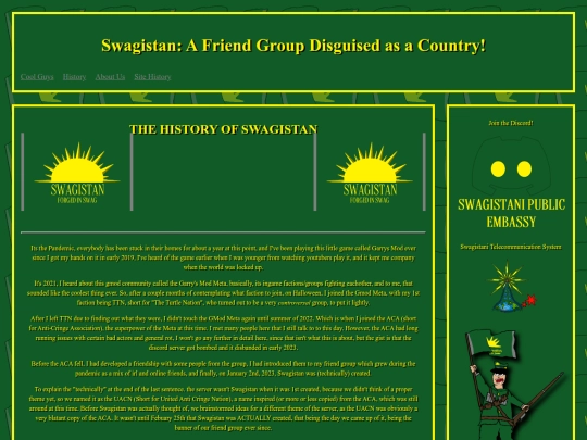 history screenshot