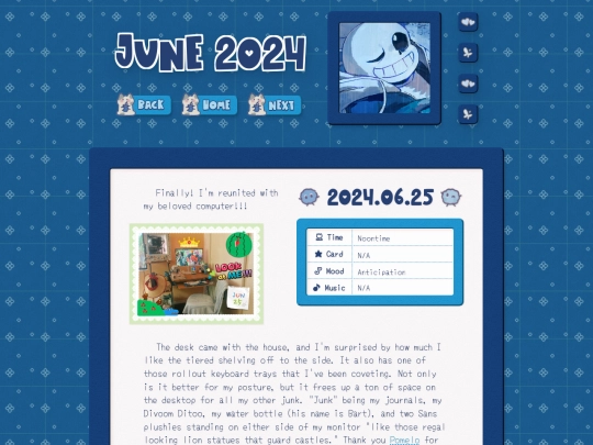 diary/24/june screenshot