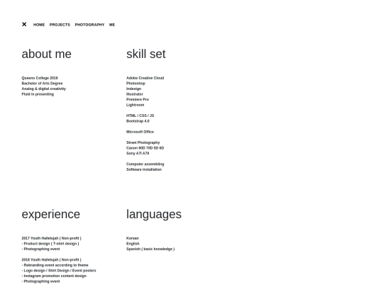 pages/contact screenshot