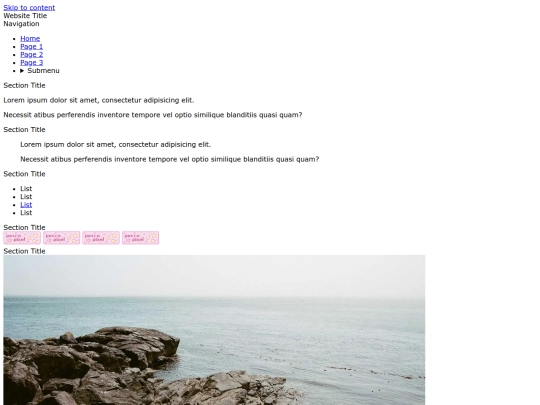 index screenshot