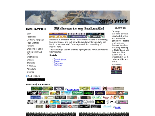 homepage screenshot