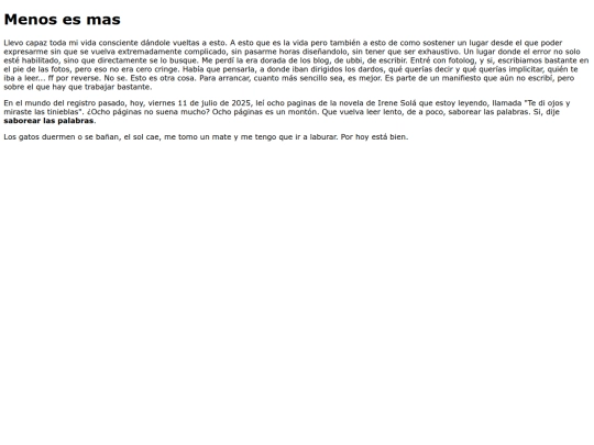 menosesmas screenshot
