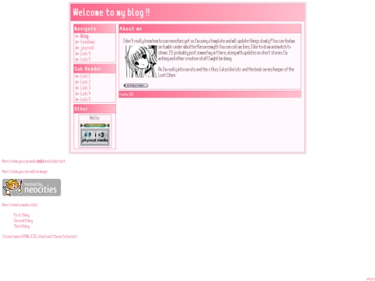blog screenshot
