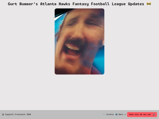 gurt-bummer-fantasy-football screenshot