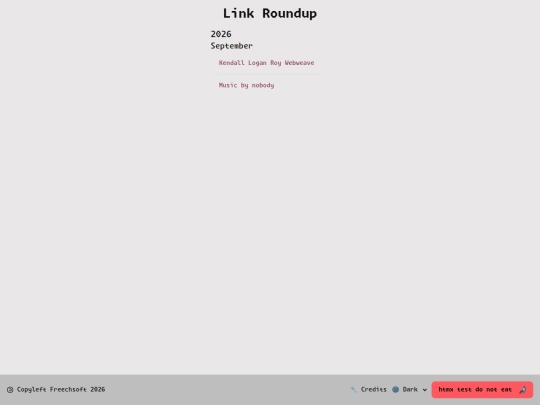links screenshot