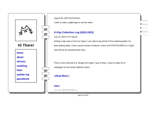 rambling screenshot