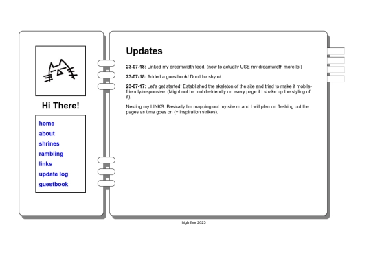 updates screenshot