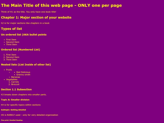 text-demo screenshot