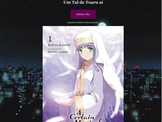 anime blog/Indexvol1 screenshot