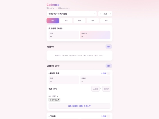 cadence screenshot