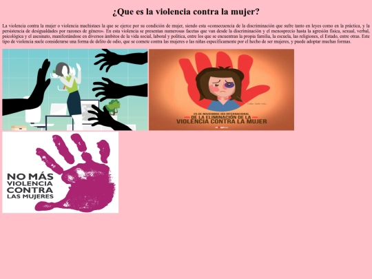 Que es la violencia hacia la mujer screenshot