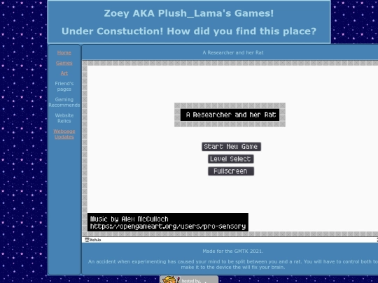 games/researcher_and_her_rat screenshot