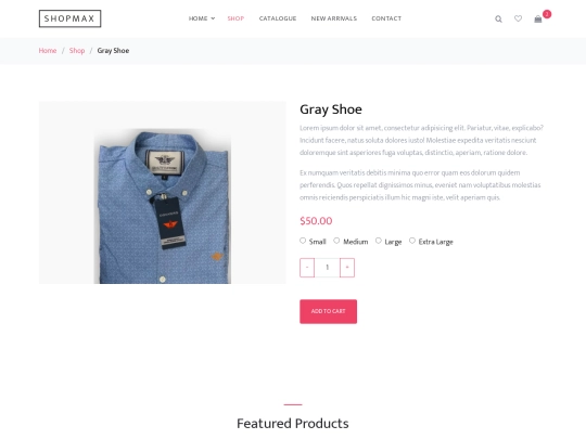 shop-single screenshot